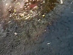 Chinese Girl Drunk Vomit On The Ground