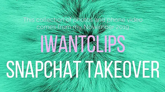 Goddess Marley 2019 IWantClips Snapchat Takeover