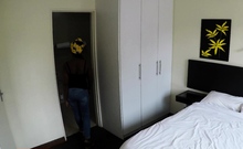 Chubby Ebony Bbw Maid Gagged And Fucked