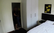 Chubby Ebony Bbw Maid Gagged And Fucked