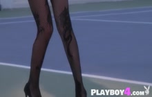 Curly Hair Latina Posing In Sexy Lingerie And Showed Perfect Natural Body