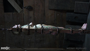 Poor Submissive Light Haired Bitch Rain DeGrey Gonna Be Plugged In Water