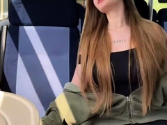 Big Hooters Platinum Blonde Gives Doggystyle Creampie On