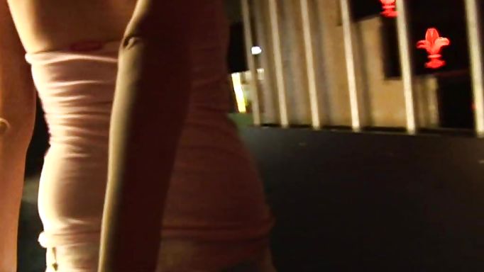 Milky White Chick Looks Great Sucking My Cock