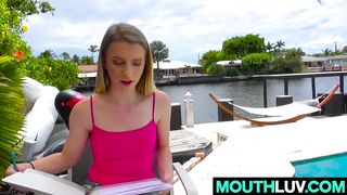 Small Tits Jayden Black Do Sloppy Blowjob