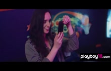 Gamer Teen Sarah Royce Lured Into Lesbian Sex By Busty Frankie Christine