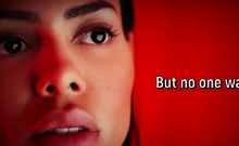 Pink Labia Close Up Of Naive Brunette