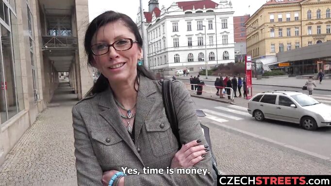 Shy Czech Teacher Sucks My Dick