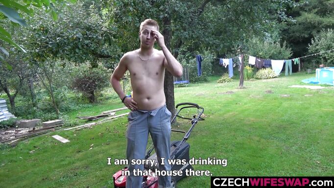 Czech Swingers Fuck In The Park
