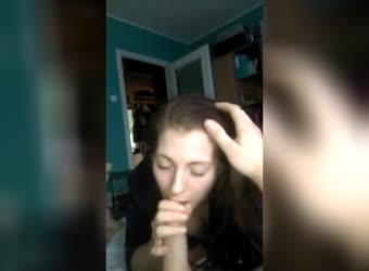 East European Girl Edging Hot Blowjob