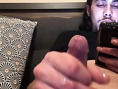 French Man With Long Hair Jerks Off 03