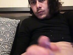 French Man With Long Hair Jerks Off 02