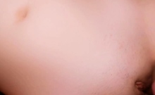 Redhead German Stepsister Caught Naked In Bed!