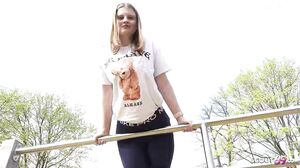 GERMAN SCOUT   First Anal Sex For German Skylar Sweet At Pick Up Casting In Berlin