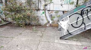 GERMAN SCOUT   German Big Bouncing Boobs Mature Sexy Susi Pickup For Hard Fuck