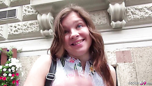 College Girl Likes To Try Her Hand In Porno