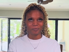 Big Tits Ebony Teen Debuts At Amateur Casting