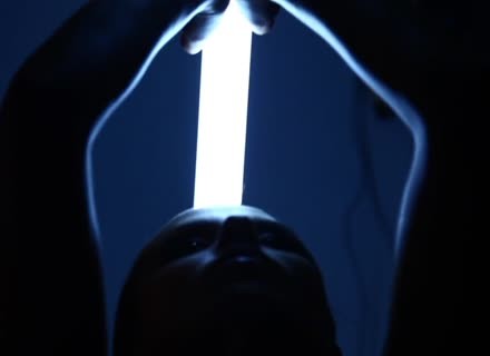 Sensual Naked Posing By Enchating Brunette