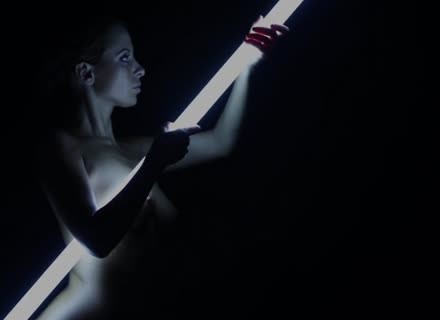 Sensual Naked Posing By Enchating Brunette