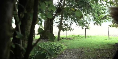 Naughty Grandpa Pounding Tight Teen Pussy In The Park