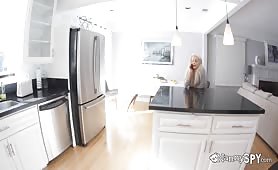 Daddy Ultimately Penetrates Hot Blonde Step Daughter On Webcam