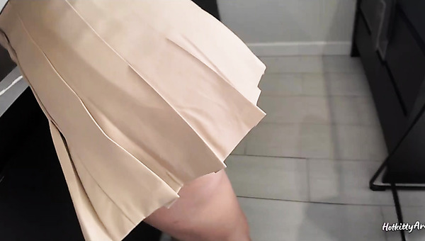 Curvy Busty PAWG Turns Her Step Bro On With Het Wet Panties & Gets Creampied After Hot Sex