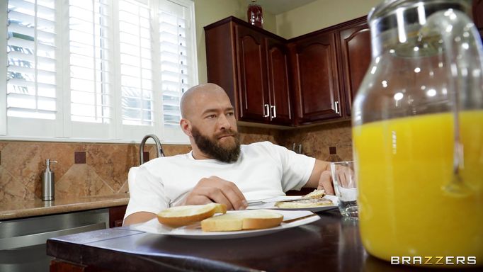 Blowjob Under The Table While Grandma Is There
