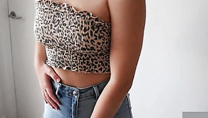 Milf Mom Allows To Rub Cock Against Her Pussy   Amateur POV