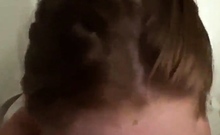 Mature Brunette Amateur Giving A Great Pov Blowjob