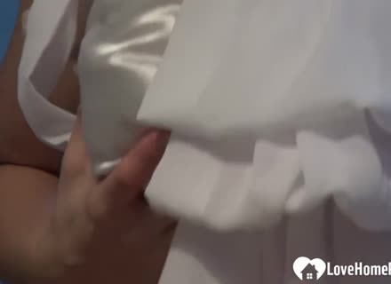 Lovely Milf Blonde Fingers Wet Pussy