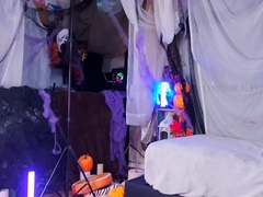 Brunette Solo Darling Masturbating At Home