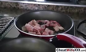 Cheating Wife Sex Videos While Her Husband Shaving In The Bathroom