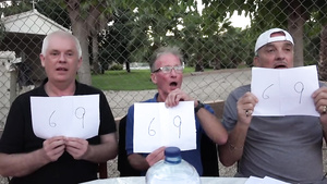 Old Chubby Grandpa Licks Shaved Pussy Of Teen Sportgirl