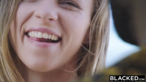 Blacked Petite Blond Hair Babe Gets Dominated By Two Monster Bbcs