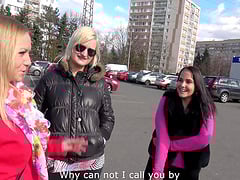 Brunette Hottie Jennifer Gets Her Cunt Plowed In The Car