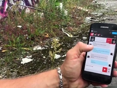 Real Public Tattooed MILF Fucked Outdoor