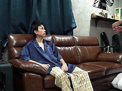 Petite Asian Maid In Sexy Uniform Provides Extra Service For Her Client