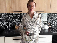 Russian Stepdaughter Getting Taught By His Dick In Her Mouth