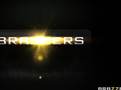 Ebony Nurse Demi Sutra Is Giving A Hot Blowjob To A White Guy And Almost Gets Caught