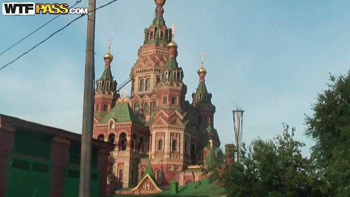 Russian Girl Likes Nature And Cock