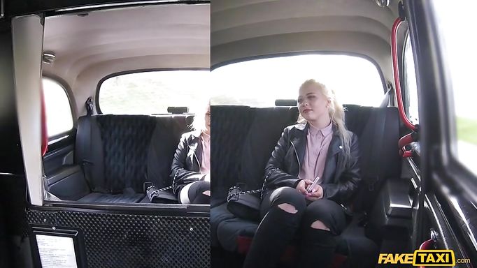 Russian Blonde Pays Taxi Fare With Her Throat