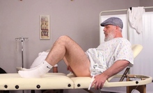 Naughty Nurse Banged By Retired Senior