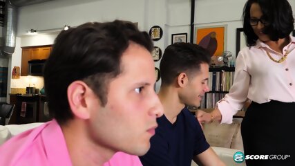 DP'd By Her Step Son And His Buddy!