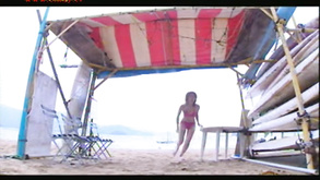 Young Asian Couple Fucking By The Water On The Beach