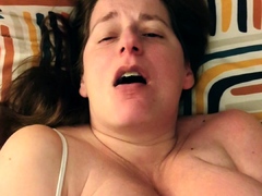 Horny Milf Masturbates Like Crazy And Orgasms So Hard