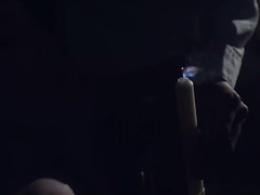 Softcore BDSM Bondage With A Military Officer And His Blonde Babe