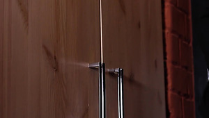 Schoolgirl’s Red Room Tease: Spanked & Anal Play