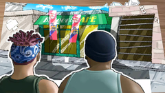 Two Black Dudes Fucks In Mouth And Licks Pussy Of Teen Babe