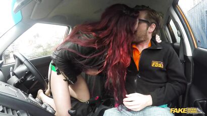 Busty Babe Moves Ass Back And Forth On Instructor’s Dick