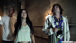 Dude Fucks Large Bosomed Darkhaired Babe Babe